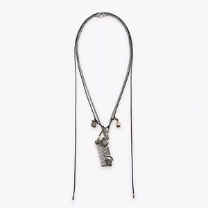 Zara Pack of 2 Comb Charm Necklace